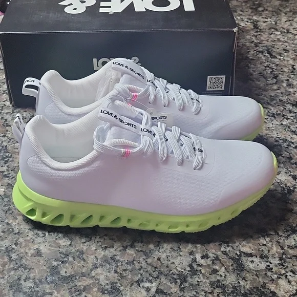 Love & Sports Women's Lace-Up Tech Running Sneakers size 11 new with box & tags - Picture 7 of 12